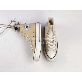 Converse Chuck 70s High Top Canvas Shoes Khaki Beige
