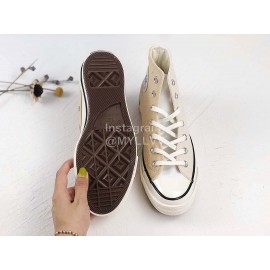 Converse Chuck 70s High Top Canvas Shoes Khaki Beige