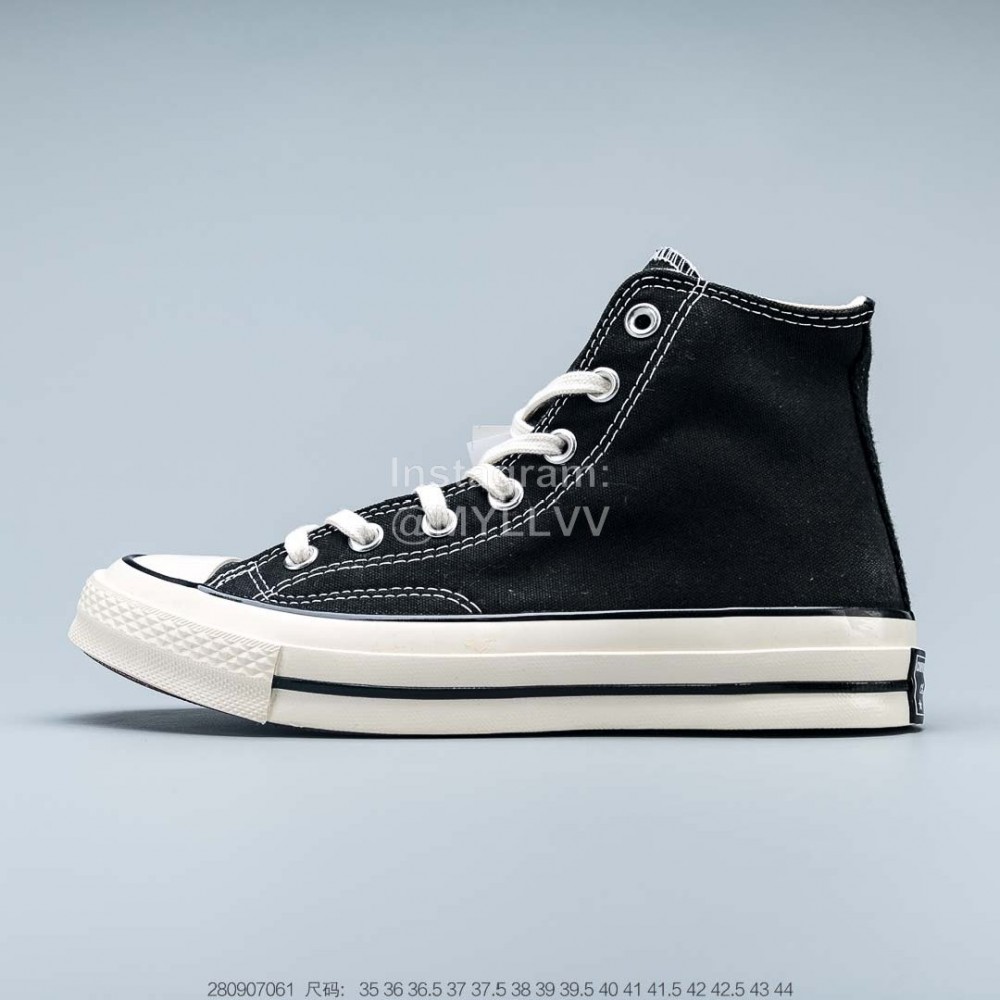 Converse 1970s Casual High Top Canvas Shoes Black