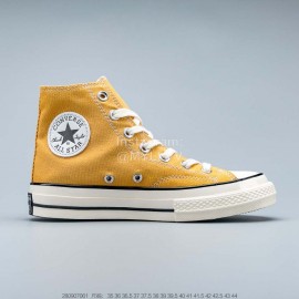 Converse 1970s Casual High Top Canvas Shoes Yellow