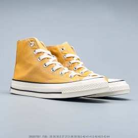 Converse 1970s Casual High Top Canvas Shoes Yellow