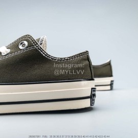 Converse 1970s Casual Canvas Shoes For Men And Women Military Green