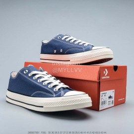 Converse 1970s Casual Canvas Shoes For Men And Women Blue