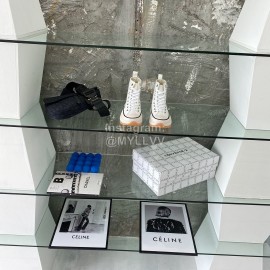 Converse Runstar Thick Soled High Top Shoes White For Men And Women 