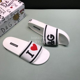 DG Fashion Soft Rubber Slippers For Men And Women White