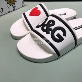 DG Fashion Soft Rubber Slippers For Men And Women White