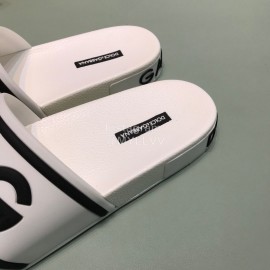 DG Fashion Soft Rubber Slippers For Men And Women White