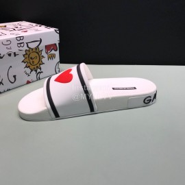 DG Fashion Soft Rubber Slippers For Men And Women White