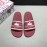 DG Fashion Soft Rubber Slippers Wine Red For Men And Women