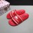 DG Fashion Soft Rubber Slippers For Men And Women Red