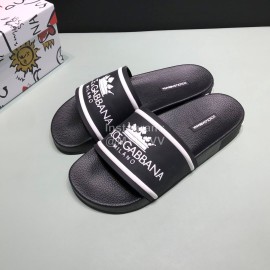 DG Fashion Soft Rubber Slippers For Men And Women Black