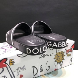 DG Fashion Soft Rubber Slippers For Men And Women Black