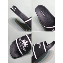 DG Fashion Soft Rubber Slippers For Men And Women Black