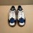 DG Autumn Winter Leather Casual Sneakers For Men Blue