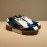 DG Autumn Winter Leather Casual Sneakers For Men Blue