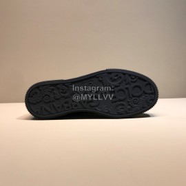 DG Autumn Winter Leather Casual Sneakers For Men Green