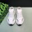 DG Cowhide Casual Thick Soled Sneakers For Men White