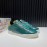 DG Alligator Calf Leather Fashion Sneakers For Men Green