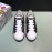 DG Color Matching Cowhide Casual Sneakers For Men Black