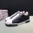 DG Color Matching Cowhide Casual Sneakers For Men Black