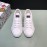 DG Fashion Cowhide Casual Sneakers For Men White