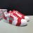 DG Fashion Cowhide Casual Sneakers For Men Red