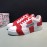 DG Fashion Cowhide Casual Sneakers For Men Red