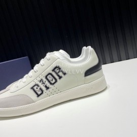 Dior And Daniel Arsham Leather Casual Shoes For Men Black