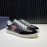 Dior And Daniel Arsham Black Leather Casual Shoes For Men