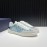 Dior And Daniel Arsham Blue Letter Printed Cowhide Casual Shoes For Men 