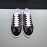 Dior And Daniel Arsham Black Letter Printed Cowhide Casual Shoes For Men 