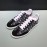 Dior And Daniel Arsham Black Letter Printed Cowhide Casual Shoes For Men 
