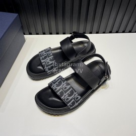 Dior Oblique Printed Leather Casual Scandals For Men