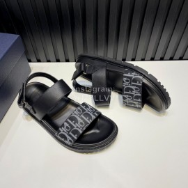 Dior Oblique Printed Leather Casual Scandals For Men