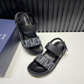 Dior Oblique Printed Leather Casual Scandals For Men