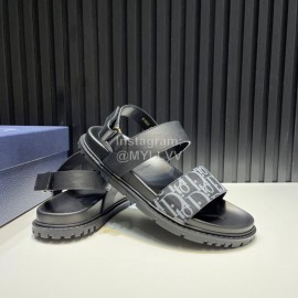 Dior Oblique Printed Leather Casual Scandals For Men