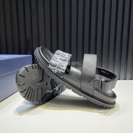 Dior Oblique Printed Leather Casual Scandals For Men