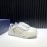 Dior Oblique Printed Leather Sneakers For Men And Women Blue