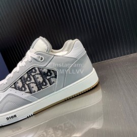 Dior Oblique Printed Leather Sneakers For Men And Women