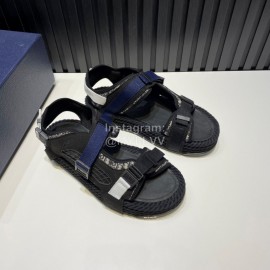 Dior Atlas Oblique Printed Leather Nylon Lace Scandals For Men And Women Black