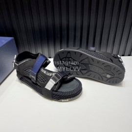 Dior Atlas Oblique Printed Leather Nylon Lace Scandals For Men And Women Black