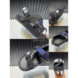 Dior Atlas Oblique Printed Leather Nylon Lace Scandals For Men And Women Black