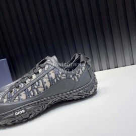 Dior Oblique Printed Jacquard Fabric Sneakers For Men And Women 
