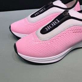 Dior Summer Soft Sneakers For Men And Women Pink