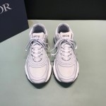 Dior Calf Leather Mesh Sneakers For Men And Women White