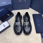 Dior Co Branded Shawn Stussy Leather Shoes For Men