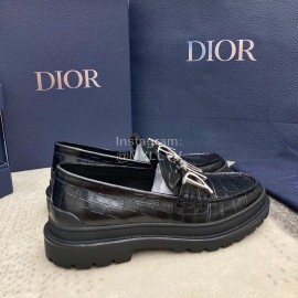 Dior Co Branded Shawn Stussy Leather Shoes For Men