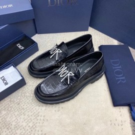 Dior Co Branded Shawn Stussy Leather Shoes For Men