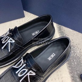 Dior Co Branded Shawn Stussy Leather Shoes For Men