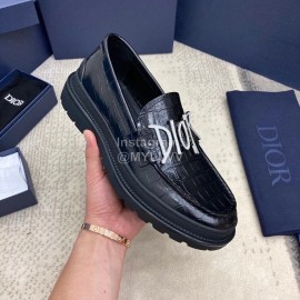 Dior Co Branded Shawn Stussy Leather Shoes For Men